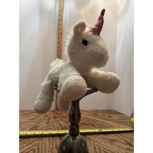 Aurora Unicorn Plush 9" White Sparkles‎ Stuffed Animal Toy Cuddle Lovey